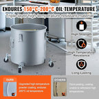 VEVOR 10 Gallon Fryer Grease Bucket, Oil Disposal Bucket Caddy on Wheels - Image 3