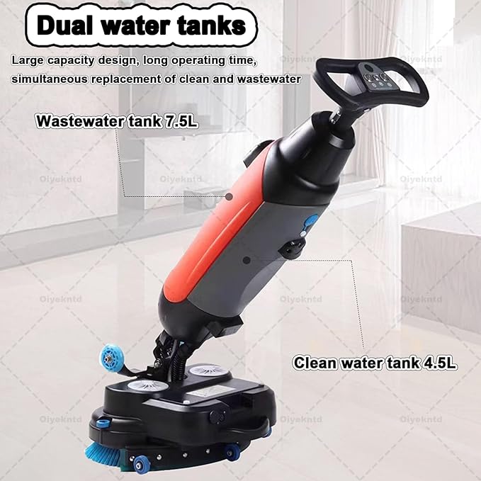 Commercial Floor Scrubber Machine Lightweight Electric Floor Cleaner - Image 2
