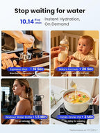 JIMMY R9 Reverse Osmosis System Countertop Water Filter - Image 7