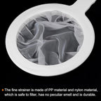 PATIKIL 9"x6" Food Filter Strainer, 120 Mesh Kitchen Mesh Filters Strainers - Image 4