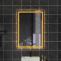 500 X800 mm Illuminated Backlit LED Bathroom Mirror, Wall Mounted Multifunction by JSLJDM