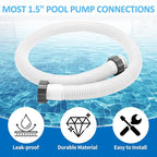 2-Pack 1.5 Inch Pool Pump Hose Replacement - Image 3