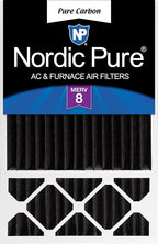 Nordic Pure 16x25x5 Honeywell/Lennox Replacement Odor Reduction Merv 8 Filter 1 by NordicPure