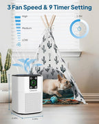 Air Purifier for Home Bedroom, Cobectal Room Air Cleaner - Image 7