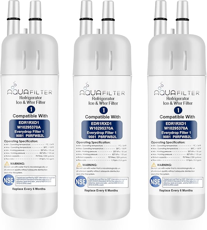 FILTER1 W10295370 A Refrigerator Water Filter Replacement Compatible by MMFILTER