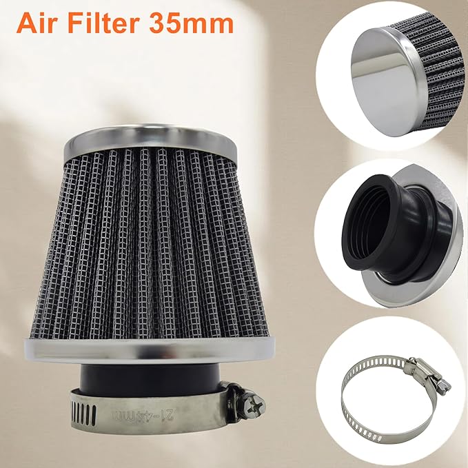 Semimo 35mm Air Filter – OEM Replacement Universal Cone Cleaner - Image 3
