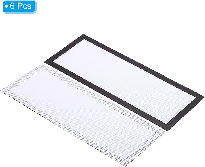 PATIKIL 4"x10" Magnetic Vent Cover, 6 Pack Floor Wall Air Registers Cover - Image 3