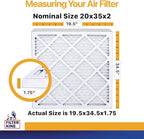 Filter King 20x35x2 Air Filter | 4-PACK | MERV 13 HVAC Pleated A/C Furnace - Image 2