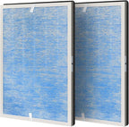 2-PACK MSA3/MSA3S Replacement Air Filter: Compatible by HIHEPA