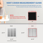18 x18 Vent Cover, Return Air Vent Cover - Image 5