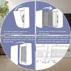 10-Pack 3000 Replacement Filters Compatible AD3000 Air Purifi-er, 3000Pro Air - Image 4
