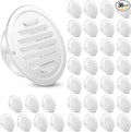 Zonon 36 Pcs Stainless Steel Soffit Vents 4 Inch Round Dryer Vent Cover by Zonon