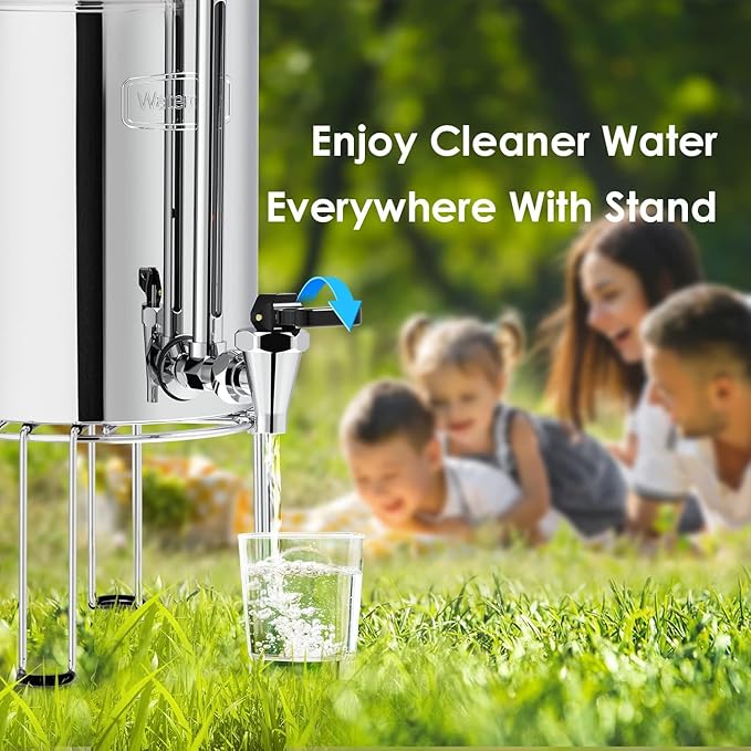 Waterdrop Water Filter Stainless Steel Stand, - Image 4