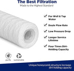 Membrane Solutions 50 Micron 10"x2.5" String Wound Whole House Water Filter - Image 5