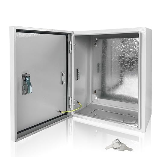 Electrical Box 12 x 10 x 6 Inch Indoor Outdoor Electrical Enclosure Box Steel by Fsehyue