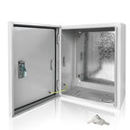 Electrical Box 12 x 10 x 6 Inch Indoor Outdoor Electrical Enclosure Box Steel by Fsehyue