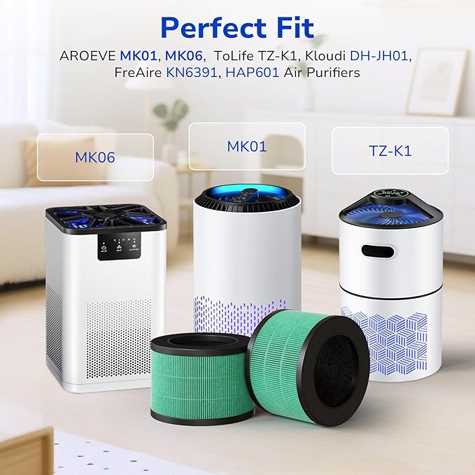 Fil-fresh 2-Pack MK01 & MK06 Replacement Filter, Compatible - Image 2