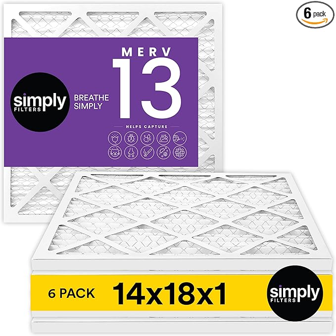 Simply Filters 14x18x1 MERV 13, MPR 1500 Air Filter by SimplyFilters