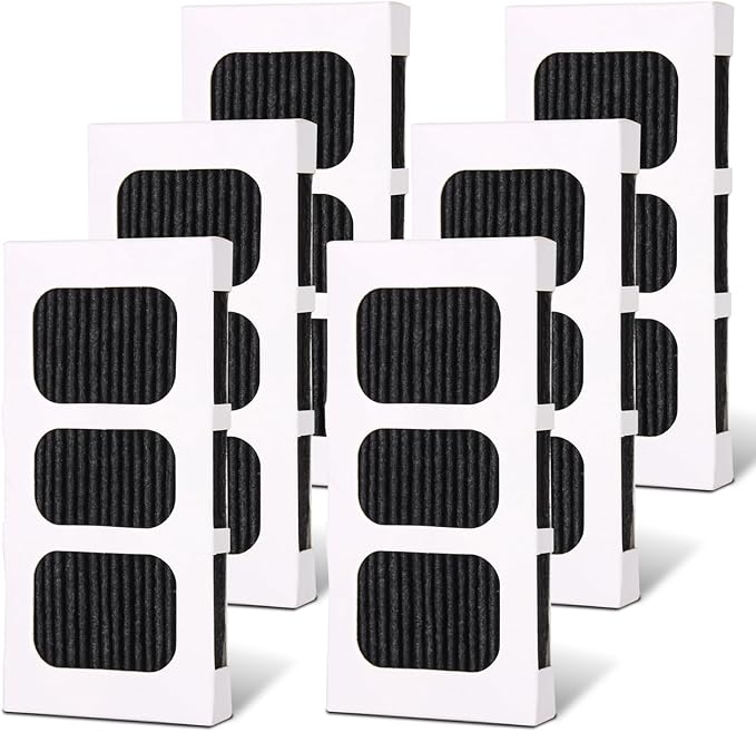6-Pack Refrigerator Air Filter Replacement by Unknown