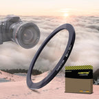 82mm Lens to 77mm Camera Lens Adapter, 82mm to 77mm Filter Step-Down Ring by AMOTOK