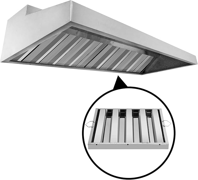 New Star Foodservice 54385 Stainless Steel Hood Filter 20" W x 20" H - Image 6