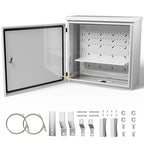 Steel Electrical Box, IP67 Waterproof & Rust-Resistant, Outdoor/Indoor by StructoMax