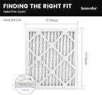 14x18x1 Air Filter MERV 8, HVAC/Furnace AC Filter Replacement, Dust - Image 2