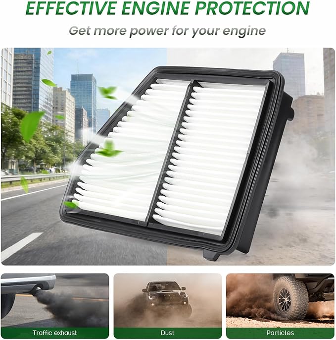 Engine & Cabin Air Filter Compatible - Image 4