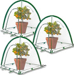 Porayhut Pop Up Greenhouse Cover Flower House, Mini Gardening Plant Sunshine - Image 7