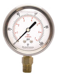 2-1/2" Oil Filled Pressure Gauge by DirectMaterial