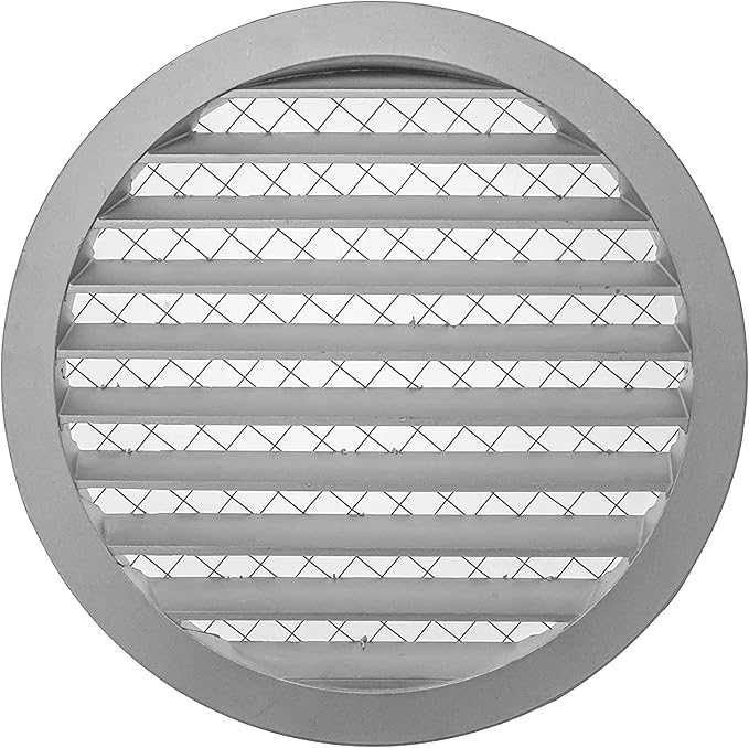 Repa Market 12.4" Inch Aluminum Gray Soffit Air Vent Cover - Image 8