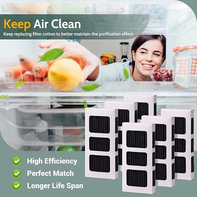 6 Pack Refrigerator Air Filter Replacement - Image 7