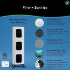 Air Oasis iAdaptAir 2.0 H13 HEPA Filter Air Purifier Reduces 99% of Viruses - Image 9