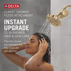 Delta Faucet Clarifi Standard Shower Filter Attachment Gold - Image 2