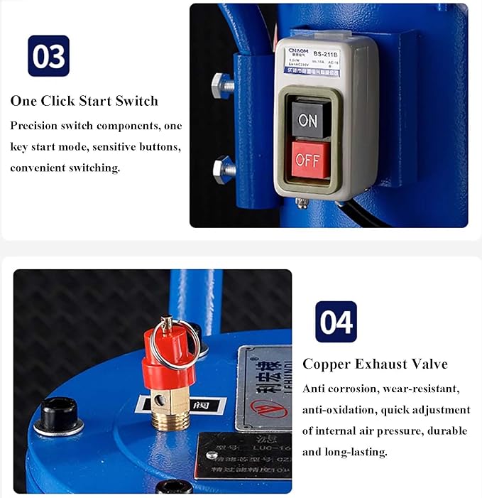 220V Filtering Machine Portable Hydraulic Oil Filter Cart Single Cylinder - Image 4
