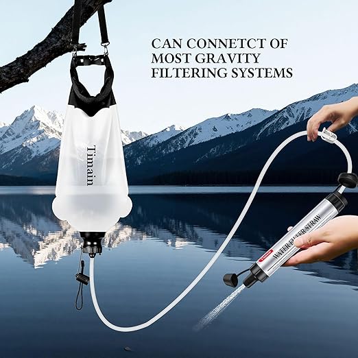 2 Pack Timain 4-Stage Filtration, High Flow Rate Water Filter Straw, Water - Image 4