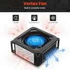 Abestorm 270 Degree Intake Air Filtration System, 780 CFM Workshop Hanging Dust - Image 3