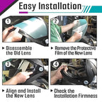 8 Pcs Face Shield Replacement Window Compatible - Image 7