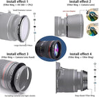82mm Lens to 72mm Camera Lens Adapter, 82mm to 72mm Filter Step-Down Ring - Image 6