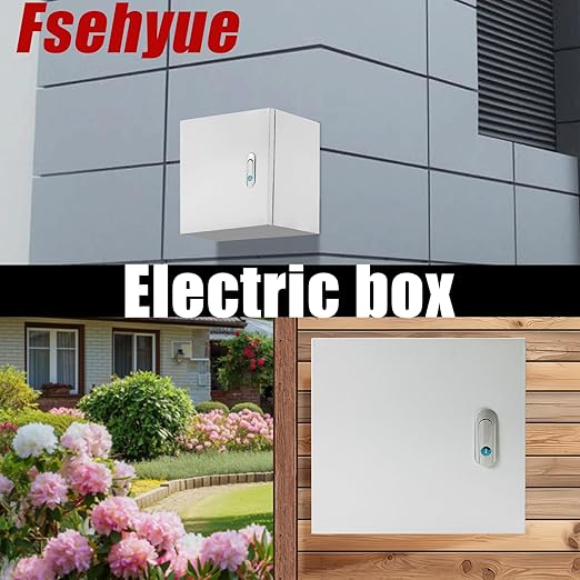 Electrical Box 12 x 12 x 8 Inch Indoor Outdoor Electrical Enclosure Box Steel - Image 7