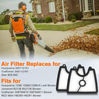 2PC 545112101 Air Filter Part for Husqvarna 125B 125BX 125BVX Leaf Blower - Image 4