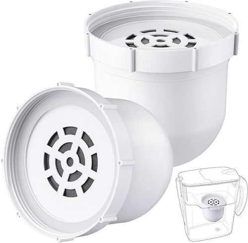 2 Pack Upgraded Water Pitcher Replacement Filter Compatible by Unknown