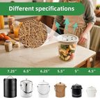 15 Packs of Kitchen Compost Bin Filters, Coconut Shell Made of Coconut Palm - Image 6