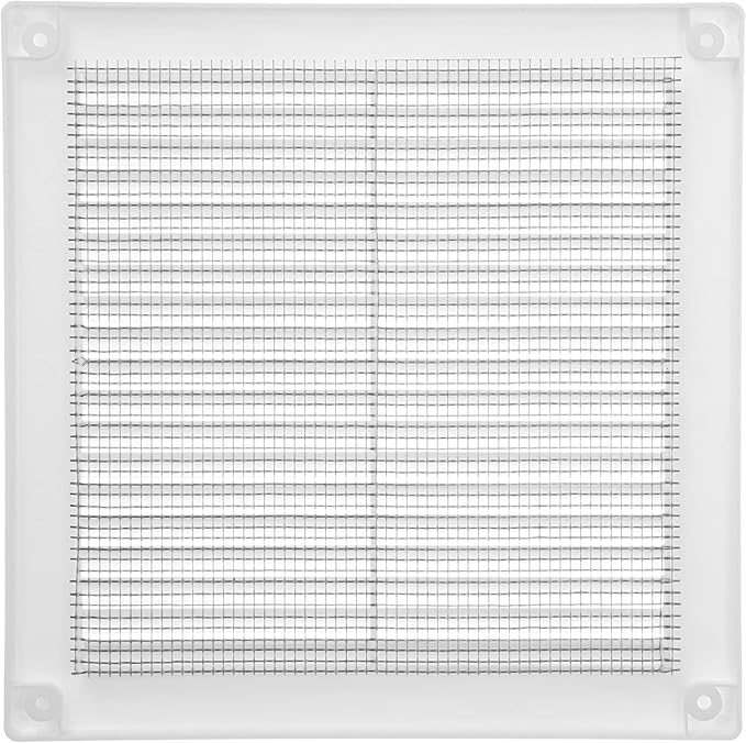 Vent Systems 8'' x 8'' Inch White Soffit Vent Cover - Image 6