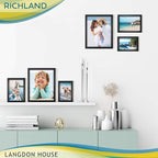 Langdon House 4x6 Picture Frames Set Distinguished Edging - Image 6