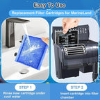 12 PCS Aquarium Filter Cartridge Filters, Rite-Size C Fish Tank Filter Cartridge - Image 6