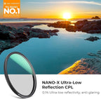 K&F CONCEPT 49mm Ultra-Low Reflectivity Circular Polarizers Filter 28 - Image 2