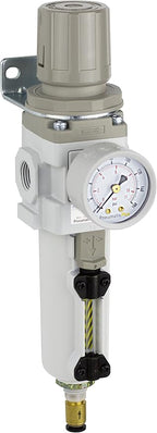 PneumaticPlus SAW300-N03BDG-MEP Compressed Air Filter Regulator Piggyback Combo by PneumaticPlus