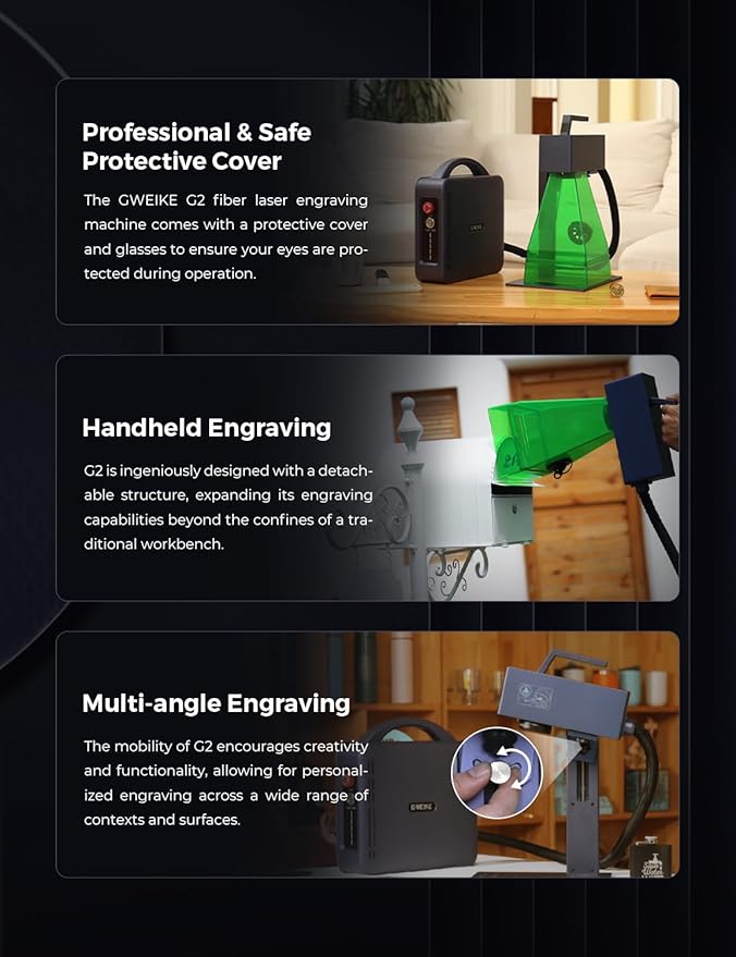GWEIKE G2 Pro 30W Fiber Laser Engraver - Image 8