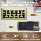 Air Floor Vent Adjustable Register 4x12 Inch Floor Register Vents - Image 2